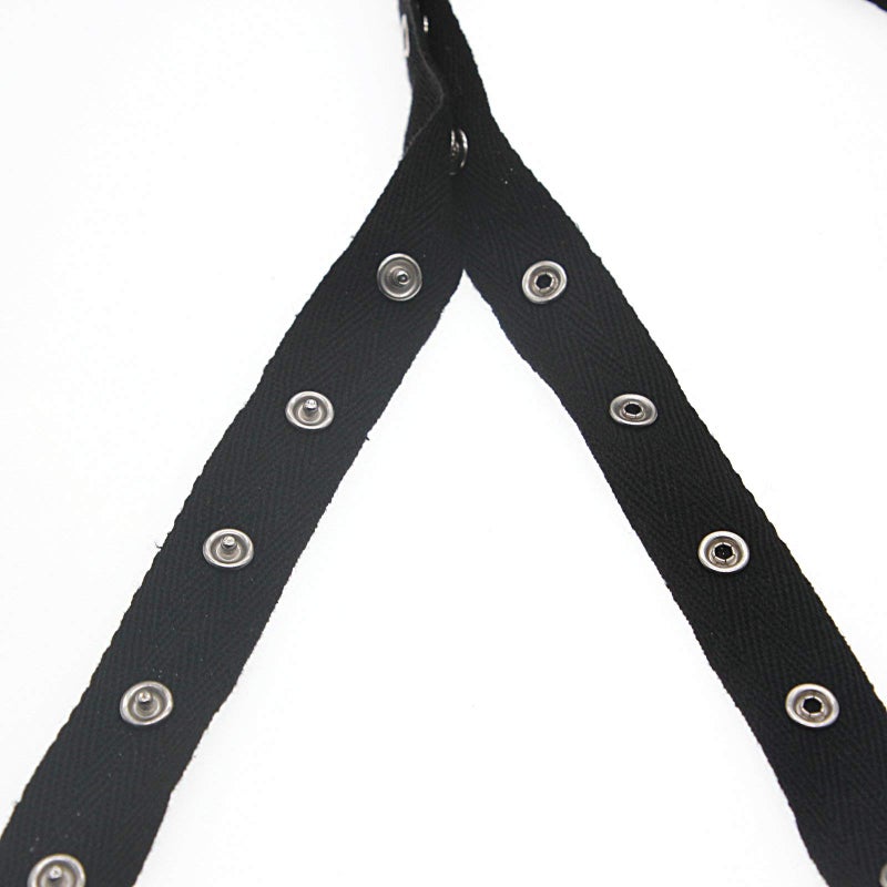 SHUNLI Snap Button Tape Ribbon Fasteners Trim Buckles for Tailor DIY Sewing Crafts Black and White(Black,3 Yards/Pack),SHUNLI - Image 3
